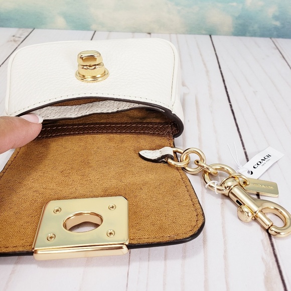 Coach Bags Coach Mini Cassidy Coin Case Bag Charm Chalk Poshmark